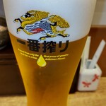 田楽茶屋 くすむら - 生ビール