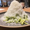 ランマス - 料理写真:ジェノベーゼのトロフィエパスタ(チーズ掛け後)
