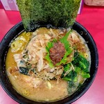 ラーメン 杉田家 - ラーメン並+和風トッピング