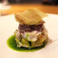 IL GARAGE - 初カツオ、白い酸味のカポナータ。