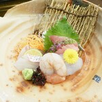 割烹 中央 - 祝い膳のお造り