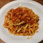 トラットリア パッパ - ポークのトマトソーススパゲッティ