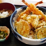 大えび上天丼