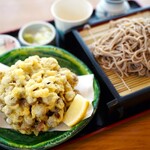 丸ごとしめじ天そば・うどん