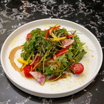 CENTRE M - -DINNER-　有機野菜のグリーンサラダ