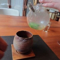 Auberge TOKITO - ★日本の宝　　伊達さんのゆり根　　 藤原さんの生ハム　　生ハムからとった　出汁