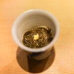 東麻布 天本 - 太い粘り気ある能登黒もずく