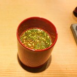 東麻布 天本 - あら味噌汁