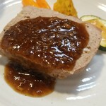 キッチン ブルー グローブ - 反対側から