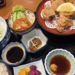 Yamamura - 特上唐揚げ定食　2,070円