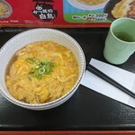 かつ丼処 白鳥 - 料理写真:かつ丼処のたまごとじそば