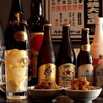 Mossan No Betayaki - 単品料理とお酒　べた焼に合うお酒をご用意しています。一品も充実しています。