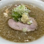 三ん寅 - 味噌ラーメン　スープの濁りが気になる