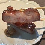 茶禅華 - 焼豚　大豆　ゴーヤの甘酢漬け