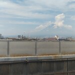 まるごと駿河湾 - 帰りは電車から富士山が見えました