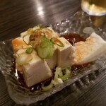 きらく屋 - 冷や奴。