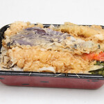 Sengyo Shidashi Ikunoya - 穴子、海老、茄子ミックス天丼弁当　¥450