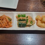 焼肉いわじ - ◆「いわじお任せコース」◇３色ナムル