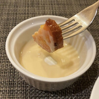 ブッフェダイニング プリンスマルシェ - 野菜はそのままでも、チーズソースをつけても。