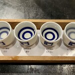 SAKE-HALL MASUYA - 京都地酒飲み比べセット