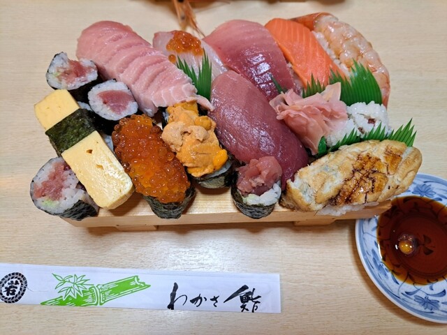 Wakasa Zushi - Mitaka/Sushi | Tabelog