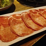 焼肉 銀しゃり 直球カルビ - 上牛タン　1,518円