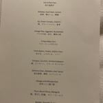 SOWER - “本日のメニュー” 表記は努めてシンプルですが、非常に手の込んだ一皿一皿です。