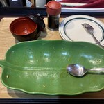 キッチン あずま - 美味しかった♡
      …お皿は食べられません（笑）