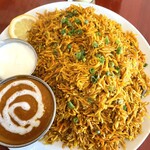 インドカレー スルチ - ビリヤニセット¥950(税込) 2023/7月時点