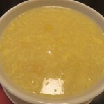 中国料理 龍鱗 - コーンスープ