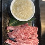 焼肉の藤増 - ネギ塩カルビ