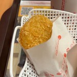 ロッテリア - てりやきバーガー セット 580円。