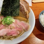 焼きあご煮干しらぁめん はなかぜ - 