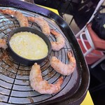 韓国料理 サムギョプサルとフライドチキン スリスリマスリ - 