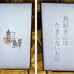 Uogashi Ryourikasen - デジタルサイネージ。魚がし料理嘉鮮JRセントラルタワーズ(名古屋駅)TMGP撮影