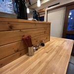 there is ramen - 店内