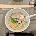 らぁ麺はま廣 - 蛤らぁ麺(塩)