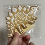 菓子工房 茶菓菜 - 恐竜きなこクッキー、320円