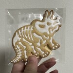 菓子工房 茶菓菜 - 恐竜きなこクッキー、320円