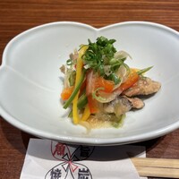 圓 弁柄 渋谷ストリーム - 豆あじ南蛮漬け