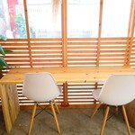 g’morning cafe - 店内のカウンター席