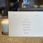 SOWER - “朝食メニュー” シンプルですが一皿一皿をゲストの顔を見てから火を入れて丁寧に作られており、１日のスタートに際して満たされた気分になります。