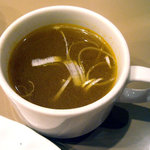 和泉亭 - セットのスープ