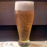 ゲンカツ 横浜モアーズ - 生ビール（中）（６００円）