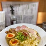 麺屋 宗 - 金色塩らぁめん(全部のせ) ¥1,250