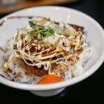 麺屋 宗 - 激あう丼(②極み炙りチャーシュー丼・テリマヨ)(ミニ) ¥250