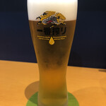 とんかつ太郎 - キリン一番搾り生ビール