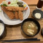 ふさのえき食堂 - ミックスフライ1880円