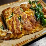 喰い呑み処 一徳家 - にら玉（にら入り卵焼き）