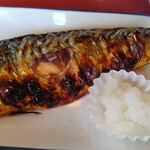 岩倉食堂 - 鯖の塩焼き
